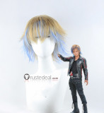 Kamen Rider W Forever Katsumi Daido Hiden Aruto Brown Blonde Purple Styled Cosplay Wig