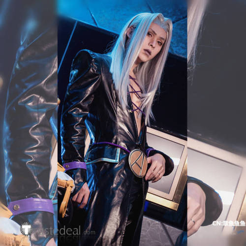 Jojo's Bizarre Adventure Vento Aureo 5 Leone Abbacchio Black Cosplay Costume