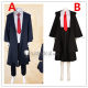 Mashle Magic and Muscles Mash Burnedead Lemon Irvine Blue Black Uniform Cosplay Costume