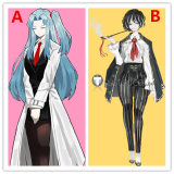 Library Of Ruina Moses Angela L Corp White Cosplay Costume