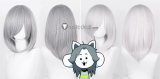 Undertale Mettaton Temmie Black Grey Silver Cosplay Wig