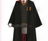 Harry Potter Gryffindor Cosplay Robe Vest and Tie and Shirt and Skirt