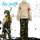 Aoharu x Machinegun Tooru Yukimura Battle Outfit Cosplay costume