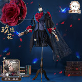 Jiangnan Identity V Psychologist Ada Mesmer Everlasting Night Patient Emil Luminary Goth Cosplay Costume