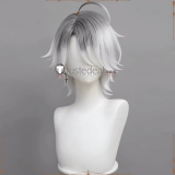 Identity V Psychologist Ada Mesmer Everlasting Night Patient Emil Luminary Silver Cosplay Wig