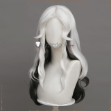 Identity V Psychologist Ada Mesmer Everlasting Night Patient Emil Luminary Silver Cosplay Wig