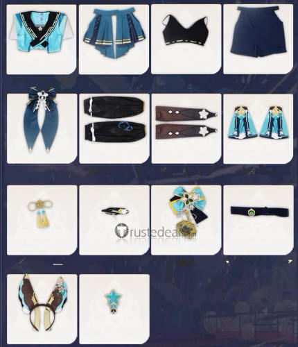 Genshin Impact Kirara Cosplay Costume Custom Size