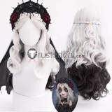 Identity V Psychologist Ada Mesmer Everlasting Night Patient Emil Luminary Silver Cosplay Wig