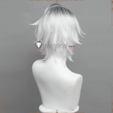 Identity V Psychologist Ada Mesmer Everlasting Night Patient Emil Luminary Silver Cosplay Wig