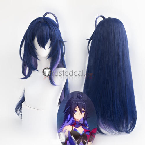 Honkai Star Rail Silver Wolf Hook Seele Blue Blonde Grey Cosplay Wig