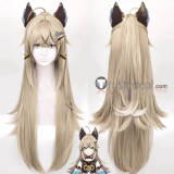 Genshin Impact Kirara Cosplay Brown Cosplay Wig Tails