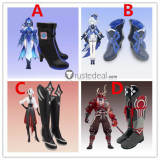 Genshin Impact Furina Focalors Arlecchino Mirror Maiden Kairgi Fiery Might Cosplay Shoes Boots