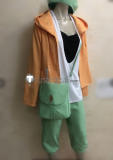 Pokemon Black and White Bianca Cosplay Costume