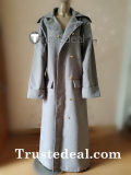 Warhammer 40k Death Korps of Krieg Grey Overcoat Cosplay Costume