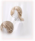 Genshin Impact Lyney and Lynette Twins New Skin Red Xiao Cosplay Wig