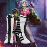 Harley Quinn Birds of Prey Injustice 2 Harley Quinn Cosplay Shoes Boots
