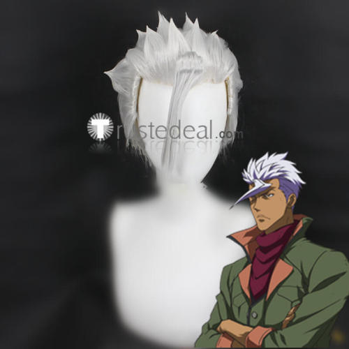 Mobile Suit Gundam Iron-Blooded Orphans Orga Itsuka Silver Styled Cosplay Wig