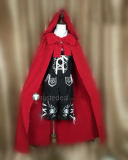 Kuroshitsuji Black Butler Ciel Red Riding Hood Embroidery Halloween Cosplay Costume