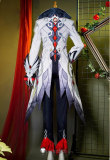Genshin Impact Fatui Harbinger The Knave Arlecchino Cosplay Costume