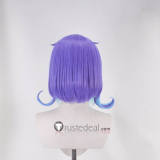 YuGiOh Laundry Dragonmaid House Dragonmaid Black Blue Purple Styled Cosplay Wig