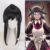 YuGiOh Laundry Dragonmaid House Dragonmaid Black Blue Purple Styled Cosplay Wig