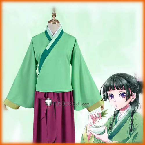 Kusuriya no Hitorigoto The Apothecary Diaries Maomao Green Cosplay Costume