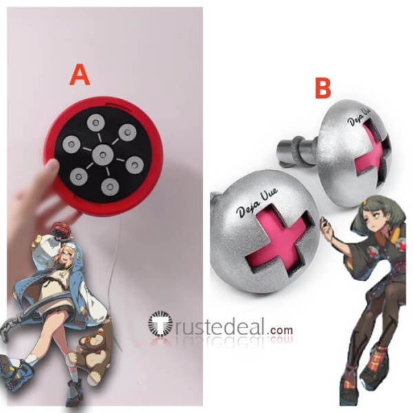 Guilty Gear Strive Bridget Yoyo Delilah Bedman Chest Cosplay Props Accessories
