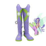 Digimon Angewomon Fairimon Beelzebumon Piedmon Yellow Cosplay Shoes Boots