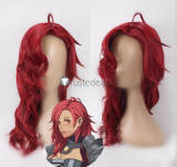 Fire Emblem Three Houses Hubert Hapi Claude von Riegan Styled Red Black Cosplay Wig