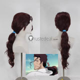 Bleach Kyouraku Shunsui Long Brown Black Styled Cosplay Wig 2 Colors