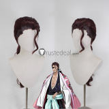 Bleach Kyouraku Shunsui Long Brown Black Styled Cosplay Wig 2 Colors