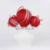 Vtuber Virtual YouTuber Hololive Ouro Kronii Murakumo Kagetsu Kureiji Ollie Red Blue Silver Styled Cosplay Wig