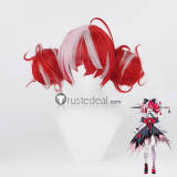 Vtuber Virtual YouTuber Hololive Ouro Kronii Murakumo Kagetsu Kureiji Ollie Red Blue Silver Styled Cosplay Wig