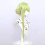 Shiro Seijo to Kuro Bokushi Saint Cecilia and Pastor Lawrence Purple Green Cosplay Wig