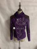 Kamen Rider Drive Chase Kamen Rider Chaser Purple Pleather Cosplay Costume