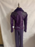 Kamen Rider Drive Chase Kamen Rider Chaser Purple Pleather Cosplay Costume