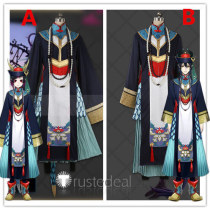 Disney Twisted-Wonderland Lilia Vanrouge Malleus Draconia Scary Outfit Halloween Cosplay Costume