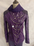 Kamen Rider Drive Chase Kamen Rider Chaser Purple Pleather Cosplay Costume