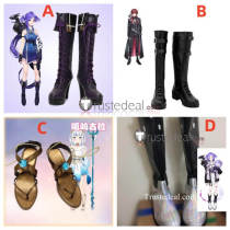 Vtuber Virtual YouTuber NIJISANJI Lauren Iroas Selen Tatsuki Gawr Gura Cosplay Shoes Boots