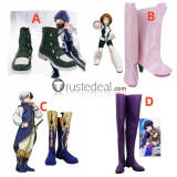 My Hero Academia Boku no Hero Academia Ochaco Uraraka Shoto Todoroki Hitoshi Kyoka Purple Cosplay Boots Shoes