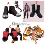 Tekken Lee Chaolan Ling Xiaoyu Jin Kazama Cosplay Shoes Boots