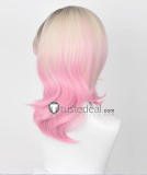 Spider-Man Across the Spider-Verse Into the Spider-Verse Gwen Stacy Pink Brown Cosplay Wig