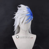 Monster Hunter Rise Azure Age Alpha Rathalos Female Armor White Silver Styled Cosplay Wig