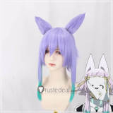 Twin Star Exorcists Sousei no Onmyouji Tatara Silver Purple Green Styled Cosplay Wigs Ears