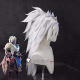 Monster Hunter Rise Azure Age Alpha Rathalos Female Armor White Silver Styled Cosplay Wig