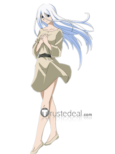 YuGiOh Kisara White Styled Cosplay Wig 100cm