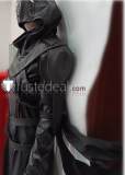 Dead by Daylight Killer GhostFace The Ghost Face Black Halloween Cosplay Costume 1