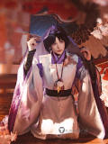 Genshin Impact Balladeer Scaramouche Kunikuzushi White Kimono Cosplay Costume