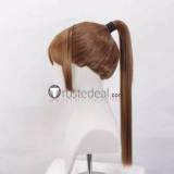 Dead or Alive DOA Hitomi Kasumi Ayane Purple Brown Orange Cosplay Wig