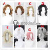 Identity V Bloody Queen Mary Archduchess Rouge Pink Silver Brown Blonde Styled Cosplay Wig